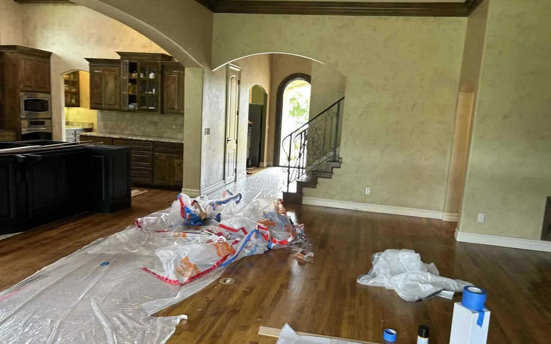 Tulsa Water Damage from a Leaky Fridge Line
