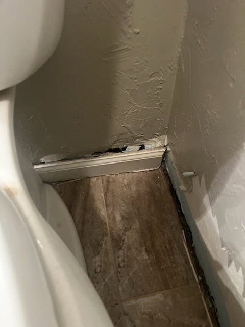 “You Guys Made It Easy” – Fixing Water Damage from an Overflowing Sink